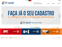 Tablet Screenshot of bradel.com.br